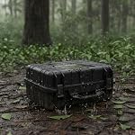 MEIJIA Portable All Weather Waterproof Camera Case with Foam,Fit Use of Drones,Camera,Equipments,Pistols,Elegant Black,18.3 ”x14.57”x8.66”