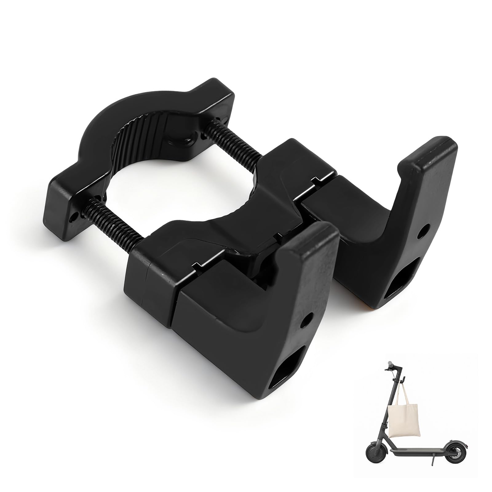 Electric Scooter Front Hook - Heavy Duty Electric Scooter Accessories - Ideal for Carrying Bags and Helmets - Easy Installation Without Tools