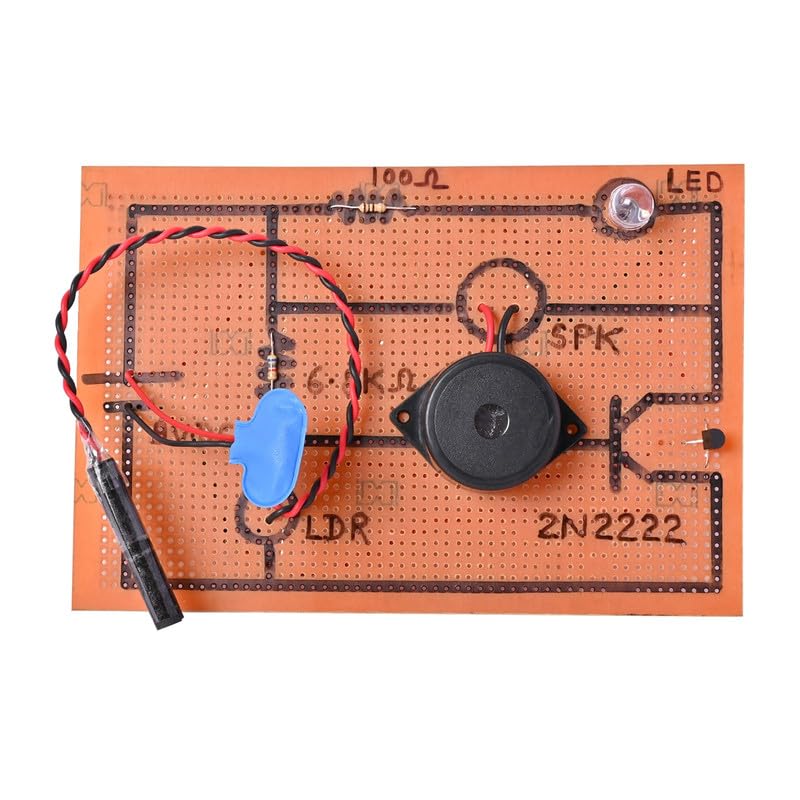 LIMRON ENTERPRISES Laser Security System Circuit Diagram on PCB for Multipurpose Use for Science Projects (B0CN79MVDL) Amazon Price History, Amazon Price Tracker