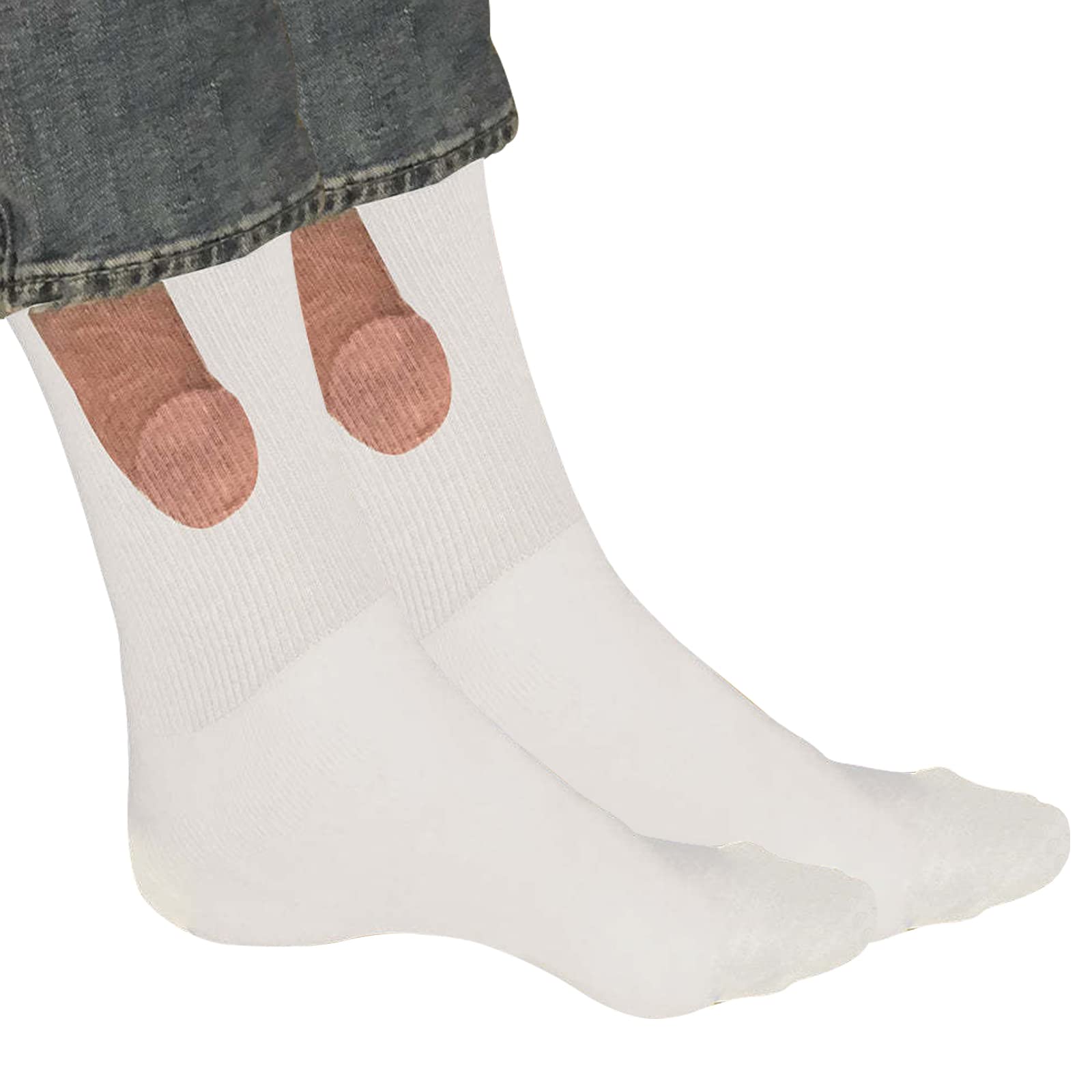 OUGPIUShow Off Funny Socks for Men,2023 New Funny Socks Novelty Gag Gift,Crazy Funny Colorful Cotton Socks,Novelty for Men,Winter Warm Stretchy Socks,Fun for Men and Women