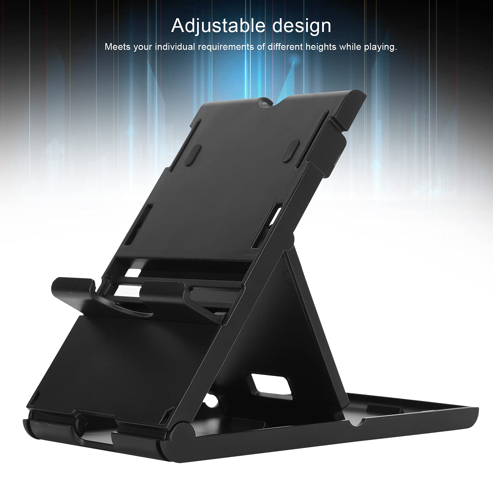 Support de Console de Jeu ABS Support de Support de Stockage Base Fit pour Switch/Lite Accessoires de Jeu Noir
