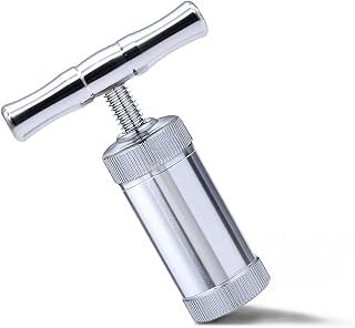 WXH Metal Aluminum Pollen Presser Compressor, Press Herb Grinder Tobacco Spice Crusher, for Pollen Press and Many Other Creative Usages.