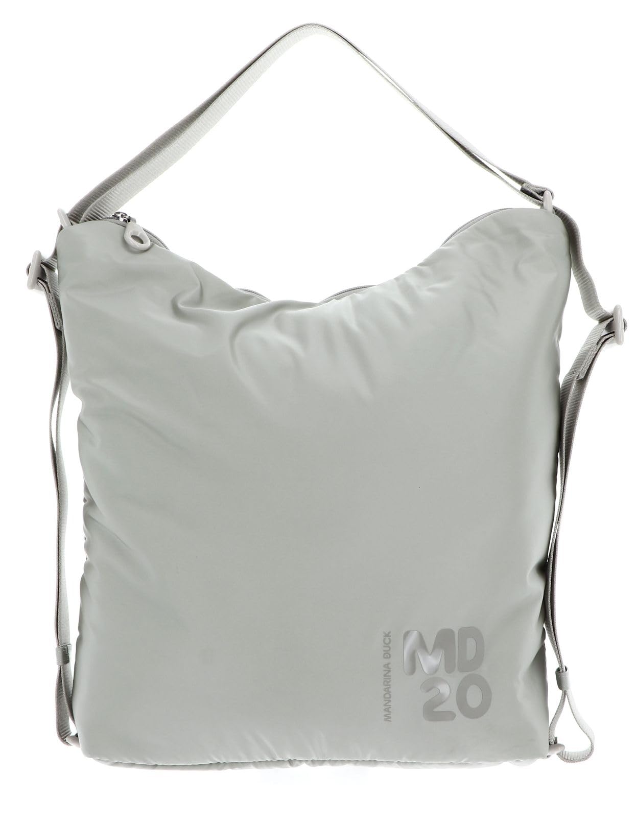 Mandarina Duck, MD20 BALLOON HOBO Women, One Size, Sage Gray, One Size