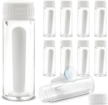 Professional Scleral & RGP Lens Removal Kit 10 PCs - Contact Lenses Plungers with Anti-Slip Suction for Home, Office, Travel Use