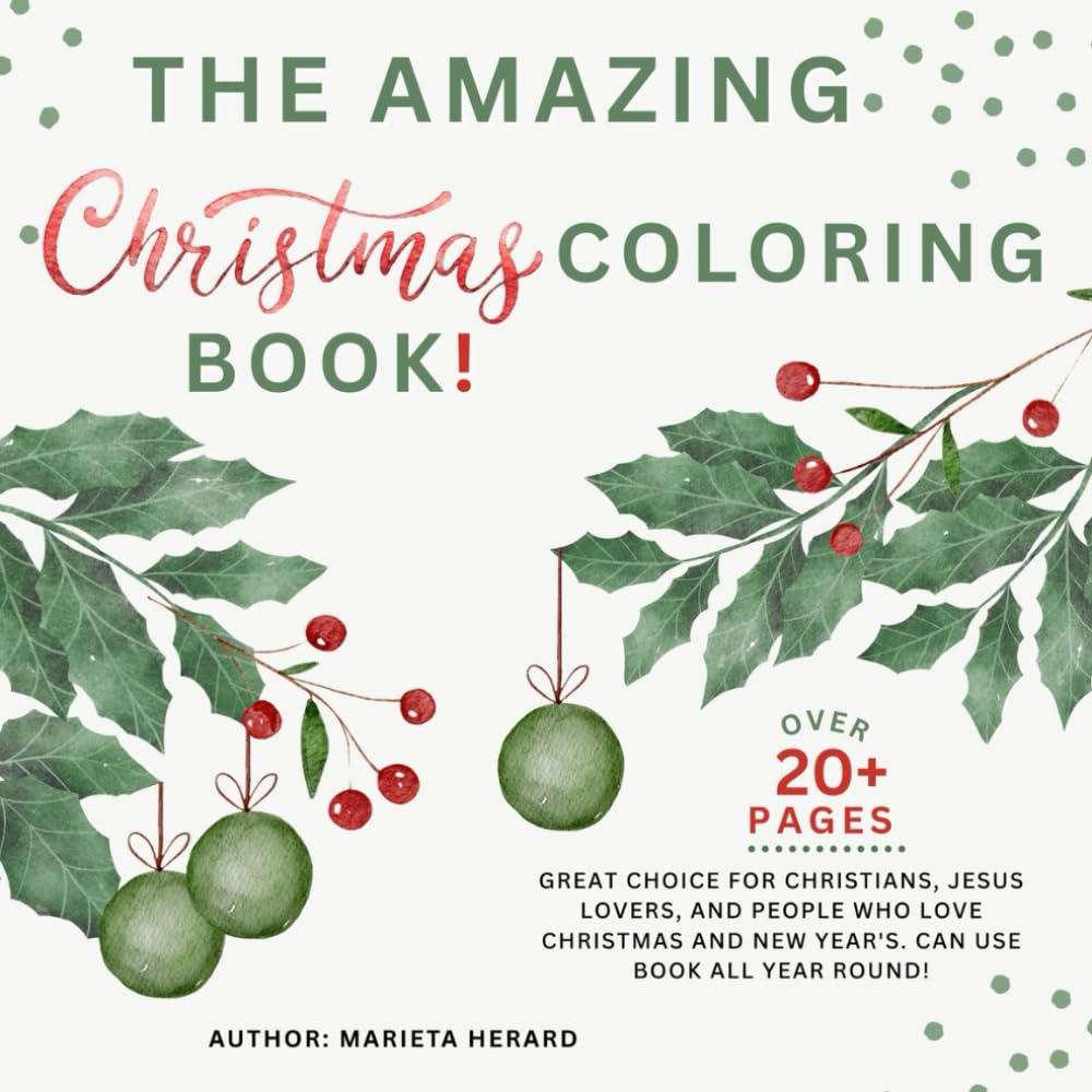 The Amazing Christmas Coloring Book!