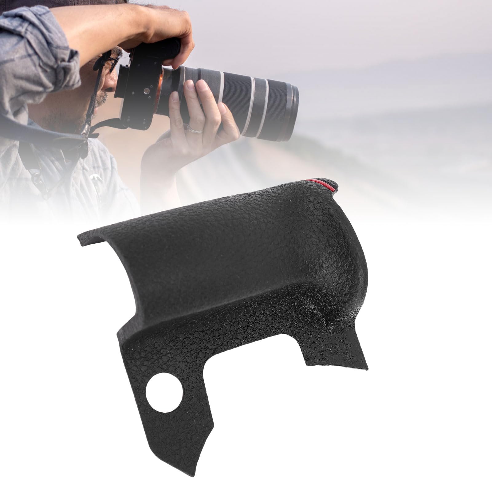 ASHATA Copertura Antiscivolo per Impugnatura della Fotocamera, Copertura in Gomma Antiscivolo per Impugnatura del Pollice per Z9 con Superficie Testurizzata, Guscio in Plastica Leggera