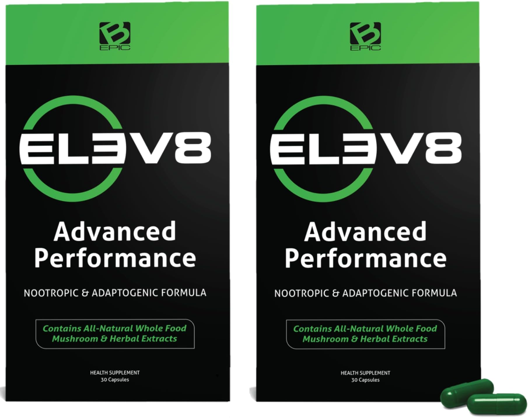 ELEV8 Advanced Performance Supplement - 60-Day Supply (60 Capsules) | Unlock Ancient Medicinal Secrets for Optimal Health and Functioning (Packaging May Vary)
