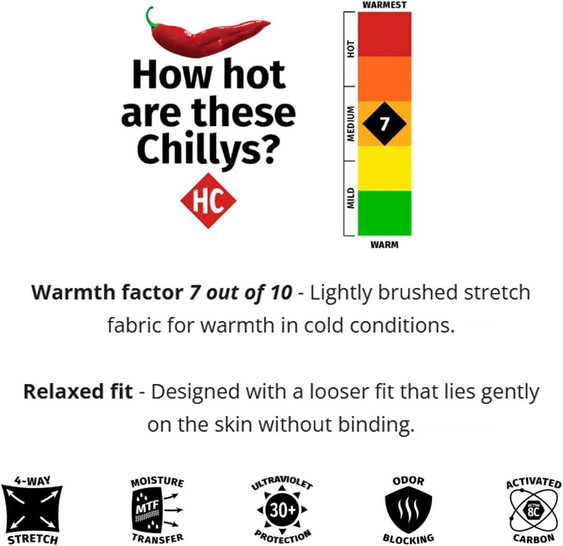 Hot Chillys Women's Clima-Tek Crewneck Midweight Relaxed Fit Base Layer - Image 5