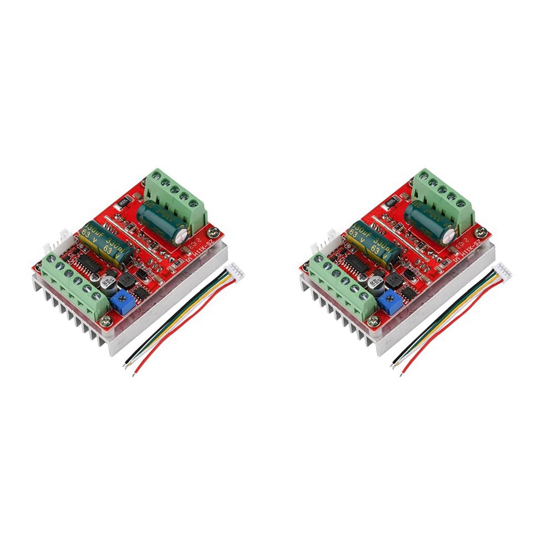 Jnchdghwa As Shown 2X Bldc Three-Phase Dc Brushless With Hall Motor Controller 6-60V12v48v Motor 400W Convenient Driver Board