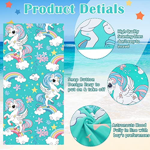 Tranqun 6 Pcs Beach Towel For Kids Microfiber Camping Towels For Girls Kids Quick Dry Ultra Absorbent Super Soft Beach Blanket Pool Travel Swimming Bath Shower Towel 23.6 X 47.2 Inch (Girls) #TOP2