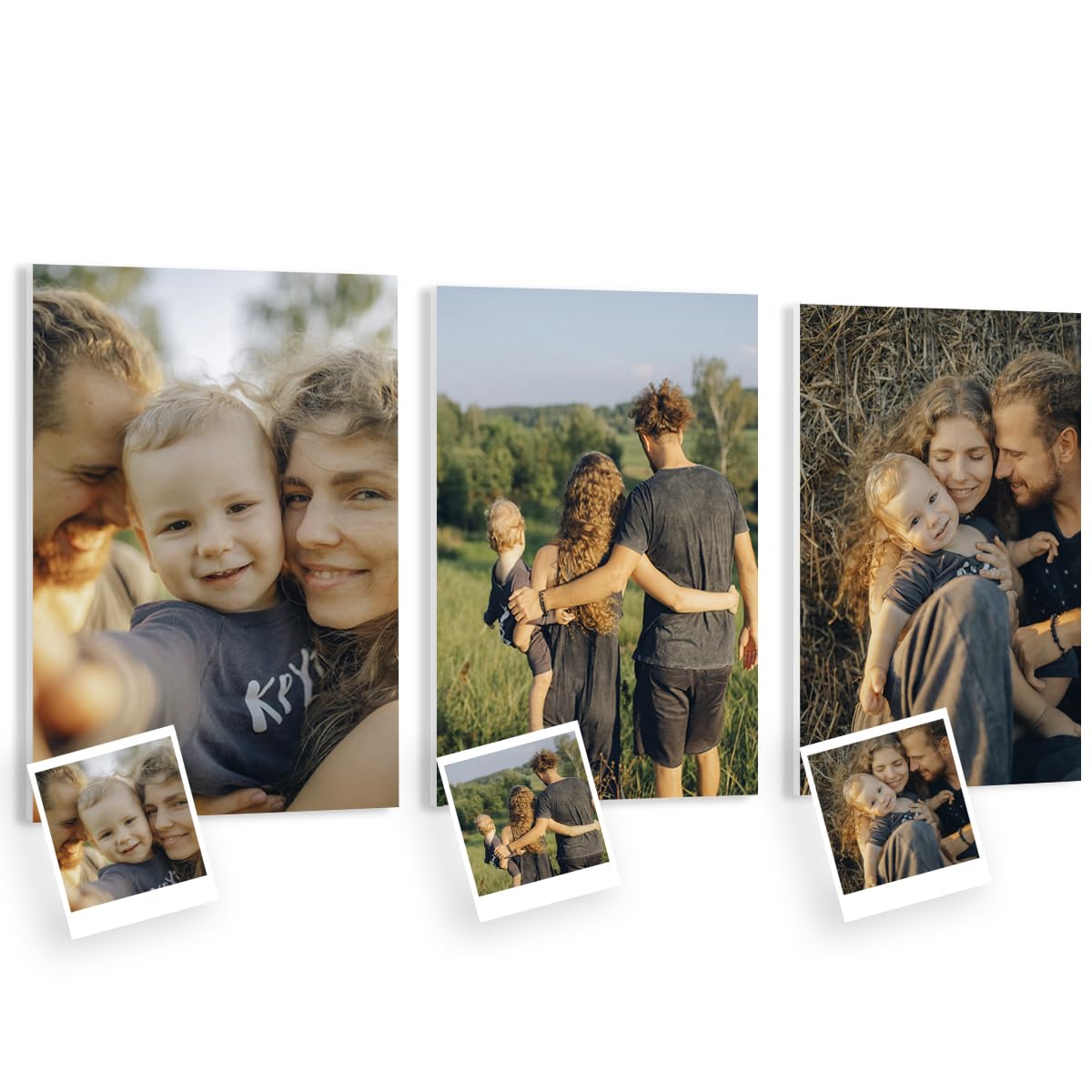 [Pack 3] Cuadro personalizado con foto en Pvc Espumado. Cuadro de 40x30cm personalizado impreso en Alta definición. Crea regalos personalizados y originales para decorar y regalar. Incluye colgadores