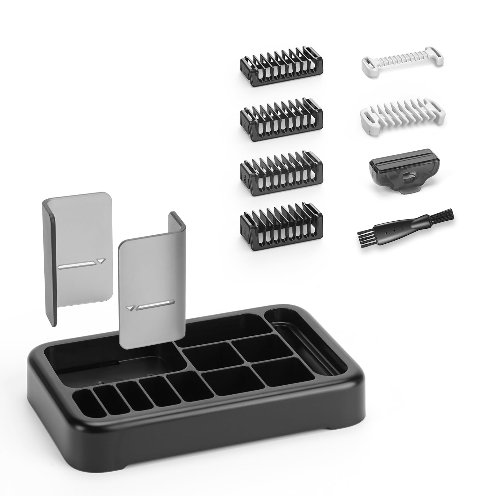 Guard Combs & Shaver Stand Kit for OBlade QP2724 QP2834 QP65XX QP66XX, 9PC