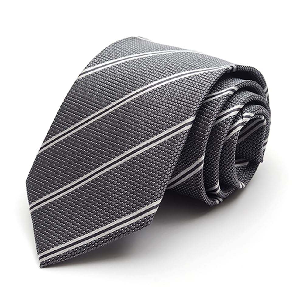 Fashion 3.5'' Ties for Men Business Wedding Necktie 9CM Checkered Striped Plaid Polka Dot Neck Tie Gift Box