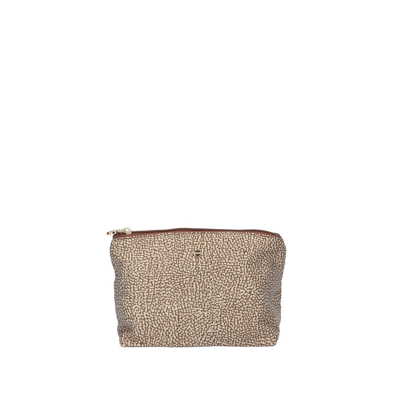 Trousse Borbonese beige marrone en taille unique pour cosmétiques - 8