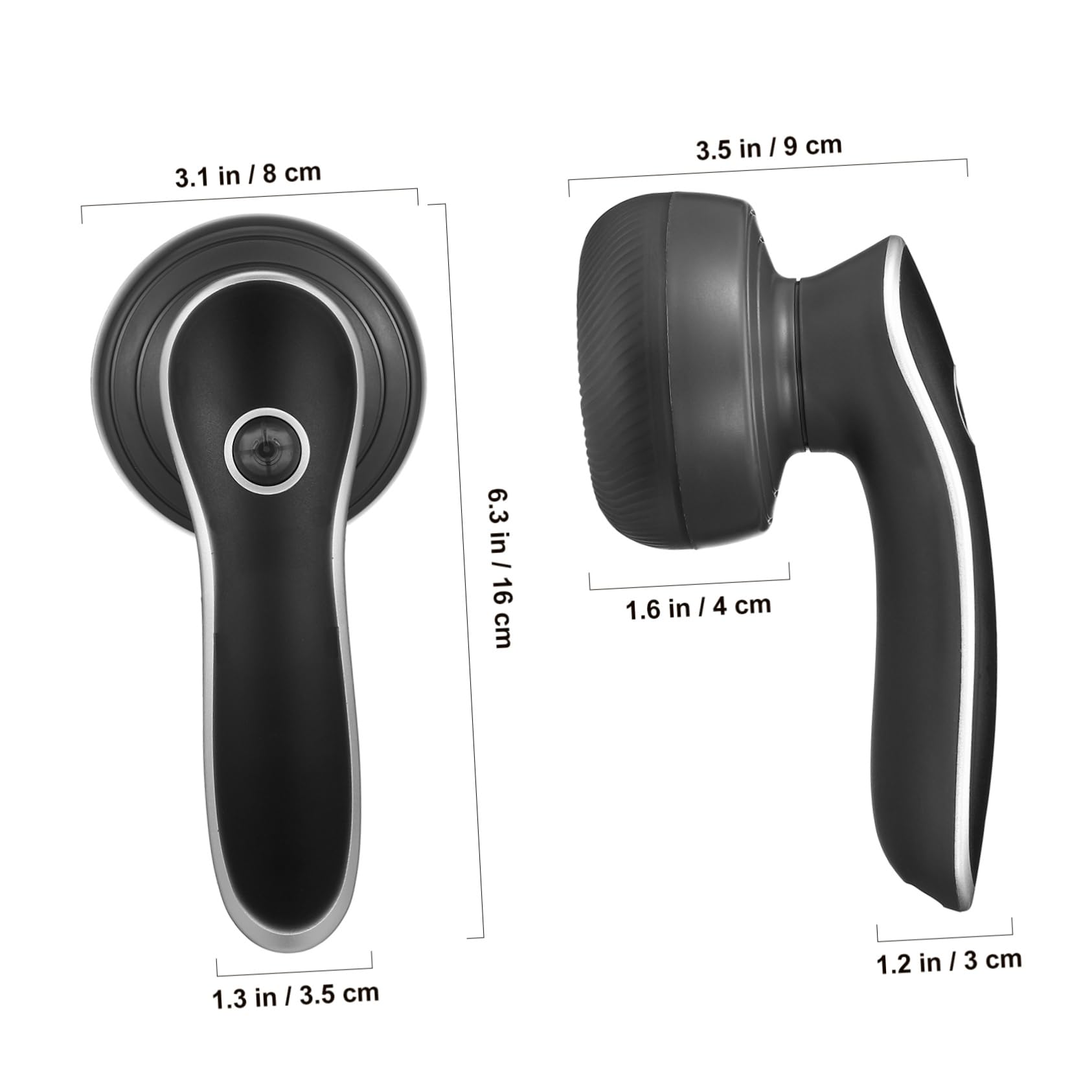 Healeved Quitapelusas Eléctrico Recargable Usb Para Ropa Con Cepillo y Cable De Carga