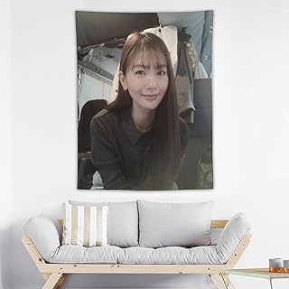 タペストリー 中村ゆり ポスター背景布 壁掛け布 インテリアアートの装飾 カーテン テーブルクロス ビーチブランケット ピクニック布 ベッドカバー ソファカバー 壁飾り 家 リビングルーム ベッドルーム 部屋 おしゃれ飾り 100x75cm