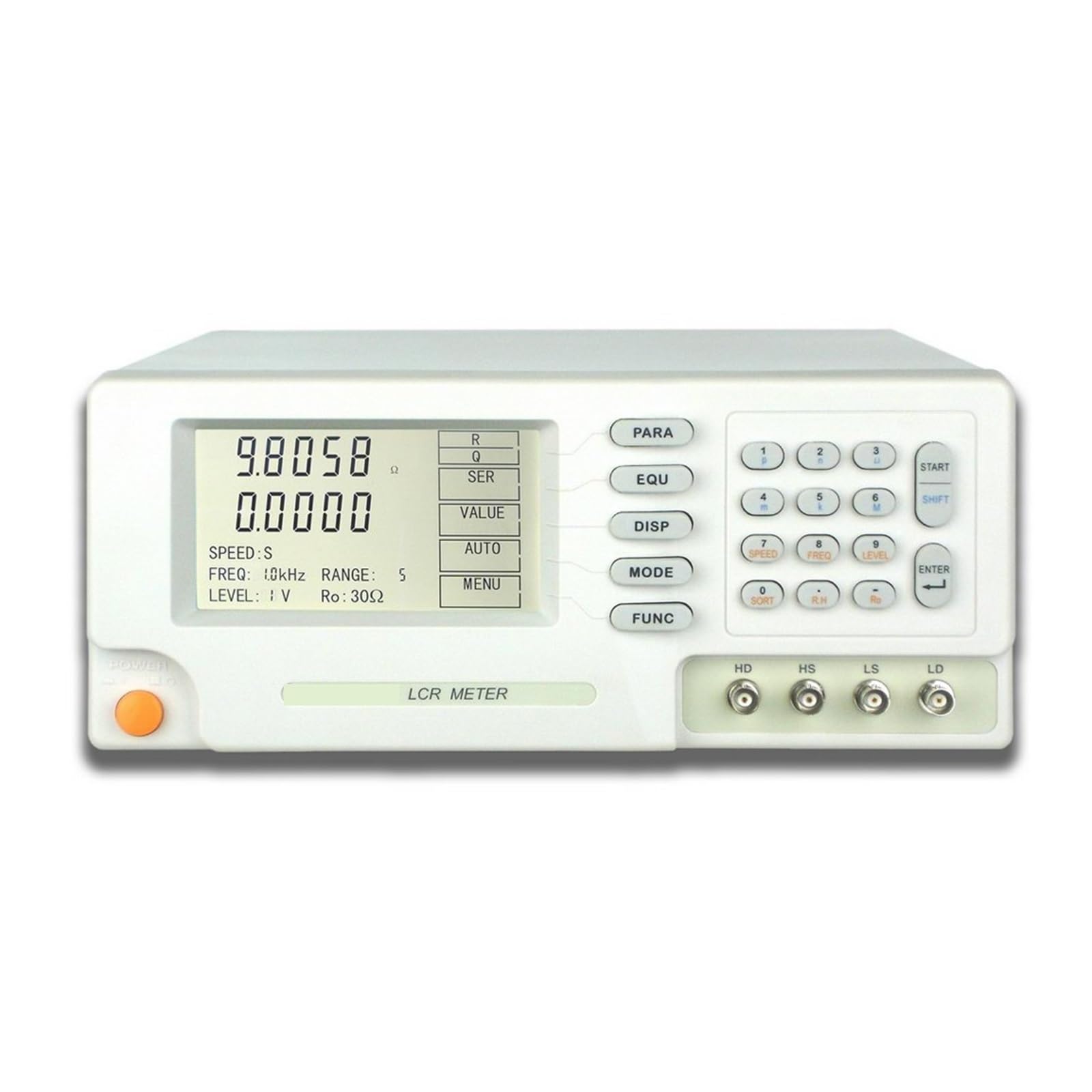 Testeur de Résistance, BR5810 - Compteur LCR Numérique 10 KHz/compteur Lcr De Précision