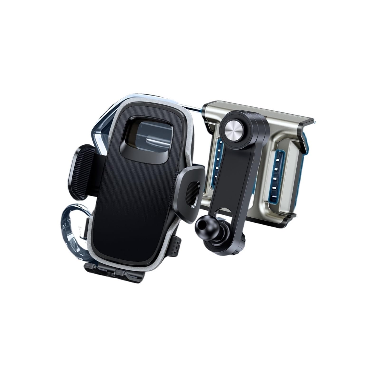 para Samsung Universal Hipacool para Teléfono Soporte Giratorio 360 ° para Ventilación Aire Teléfono Soporte Soporte Móvil Coche(Extend Phone Holder)