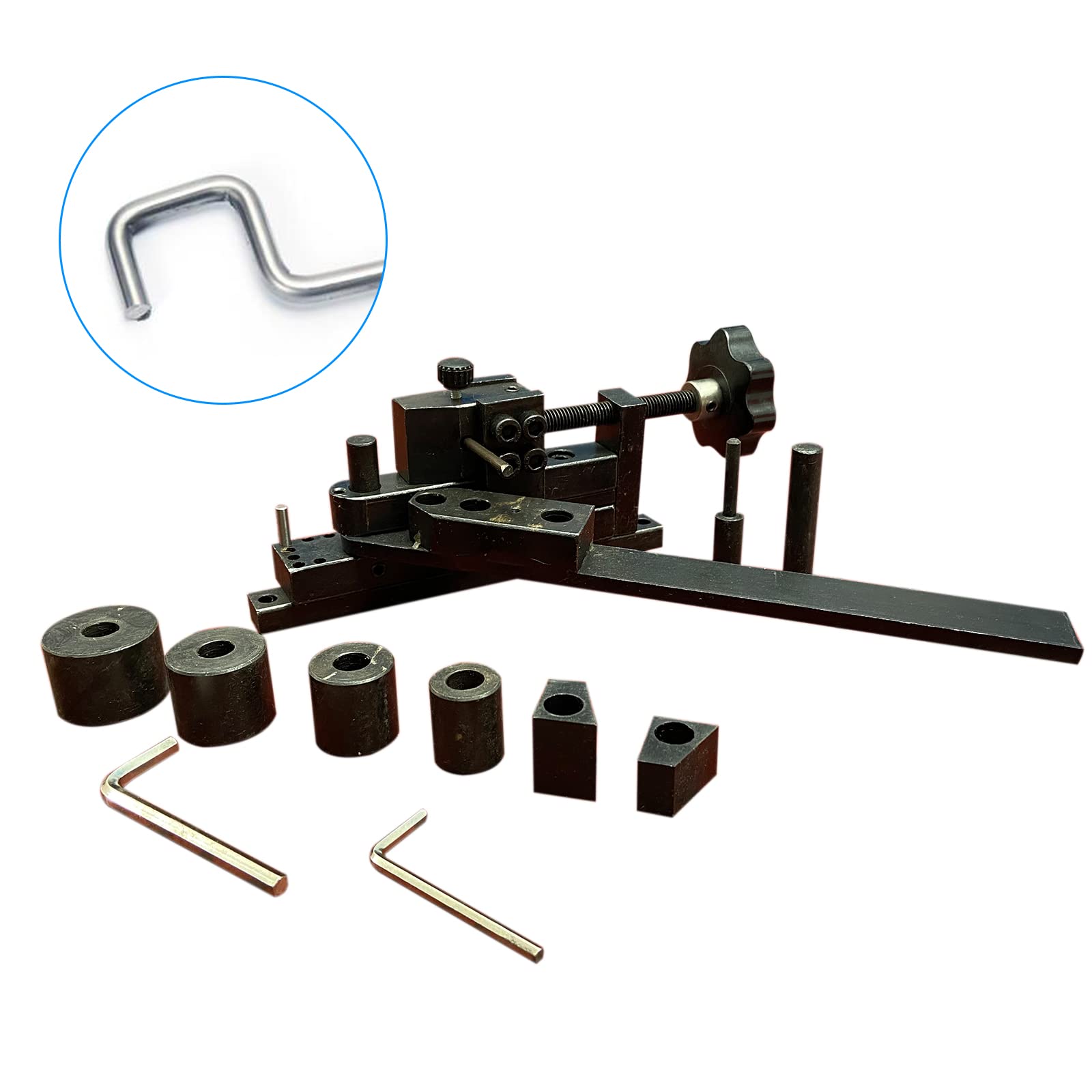 Mini Machine de pliage de métal manuelle pour acier cuivre aluminium fer et fil universel cintreuse à anneaux manuel cintreuse de tubes pour matériaux métalliques