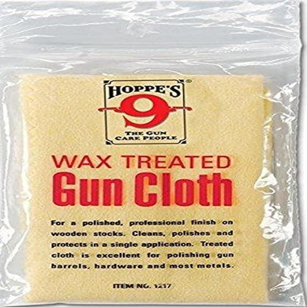 Hoppes Wax Treated Gun Cloth Hoppes 1217, Firearm