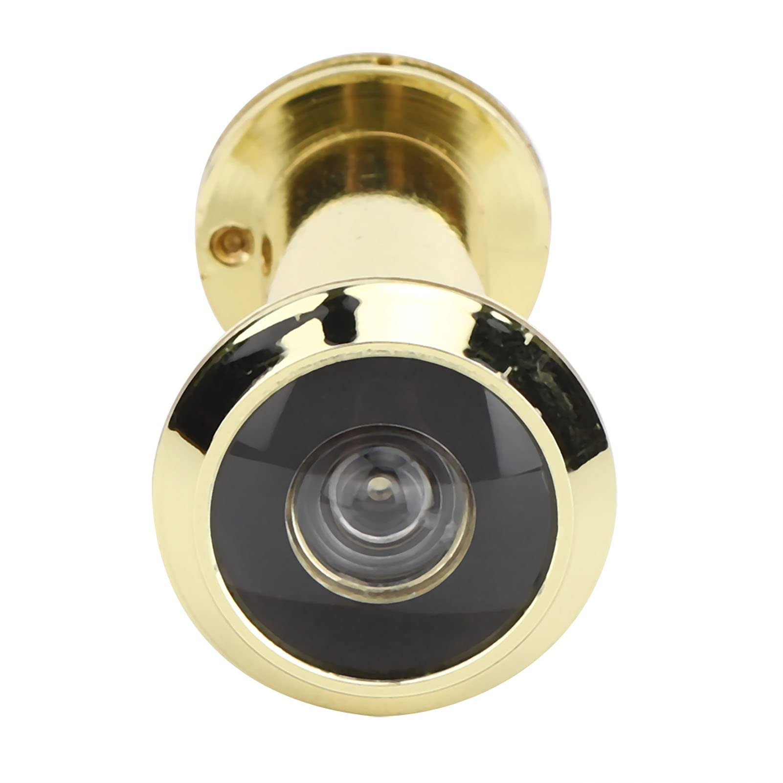 lyrlody Mirilla de Puerta Mirilla de Aleación Gran Angular de 220 Grados Espesor de Puerta de 55 a 90 Mm Cubierta de Privacidad Diseño Roscado para Puertas de Metal de Fibra de Vidrio de Madera