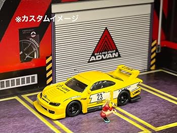 Amazon | 1/64 カスタム ホイール 4台分 6本スポーク シルバー