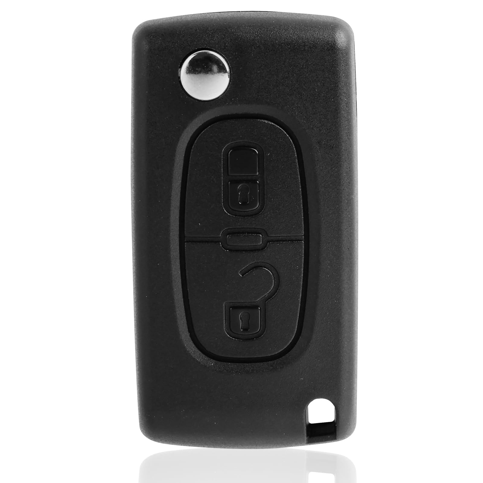 Coque Clé Citroën 3 Boutons CE0523 - Boîtier Télécommande Compatible C1 C2 C3 C4 C5 C6 Berlingo Peugeot Partner Expert