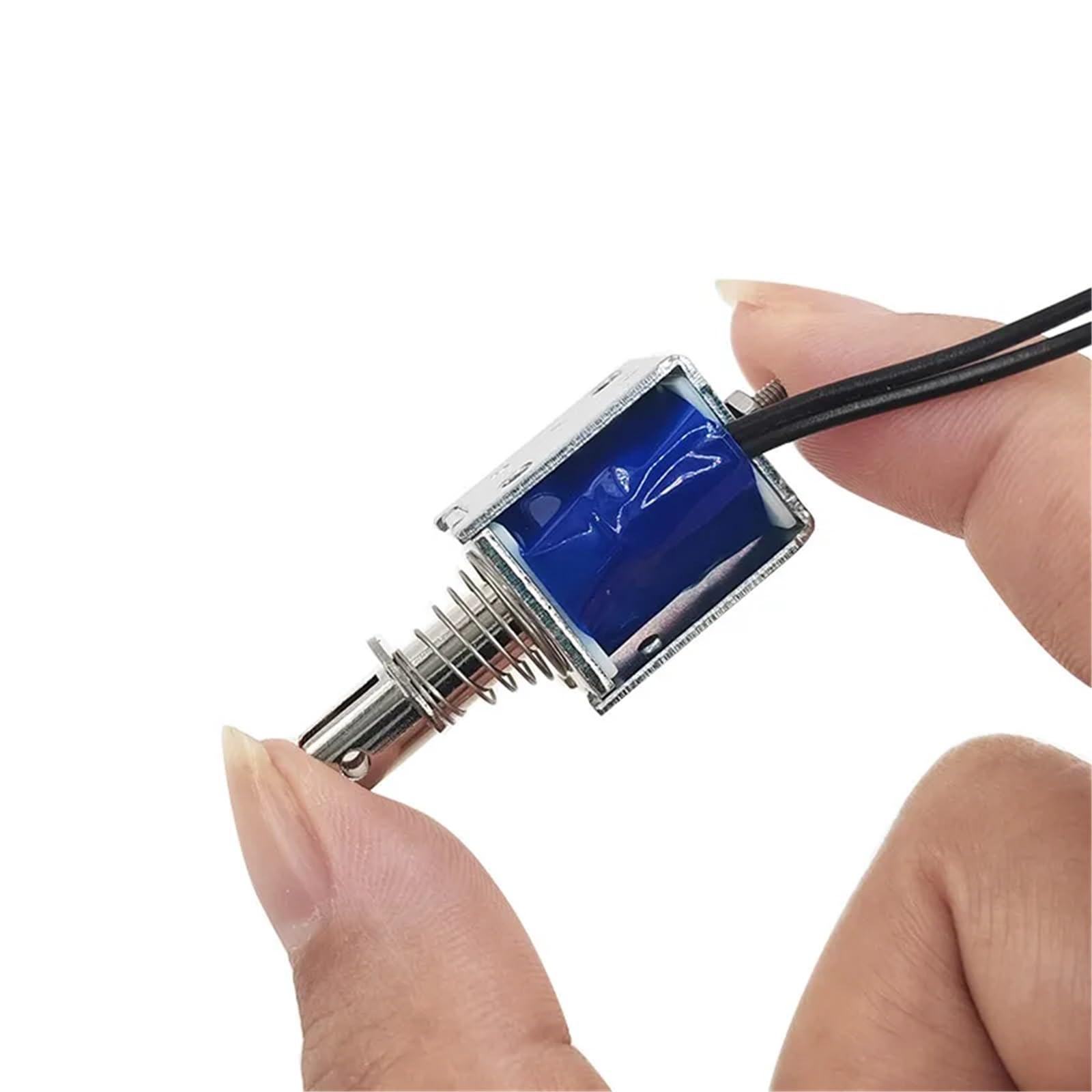 Elettromagnete solenoide DC 12 V 6 V 24 V TAU-0520T, magnete elettrico da tirare e spingere, 1 pezzo(12V)