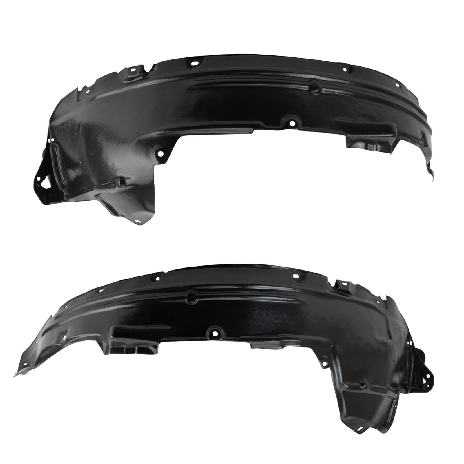 TRQ Front Inner Fender Liner Set | For 2007-2009 Honda CR-V HO1250110 HO1251110