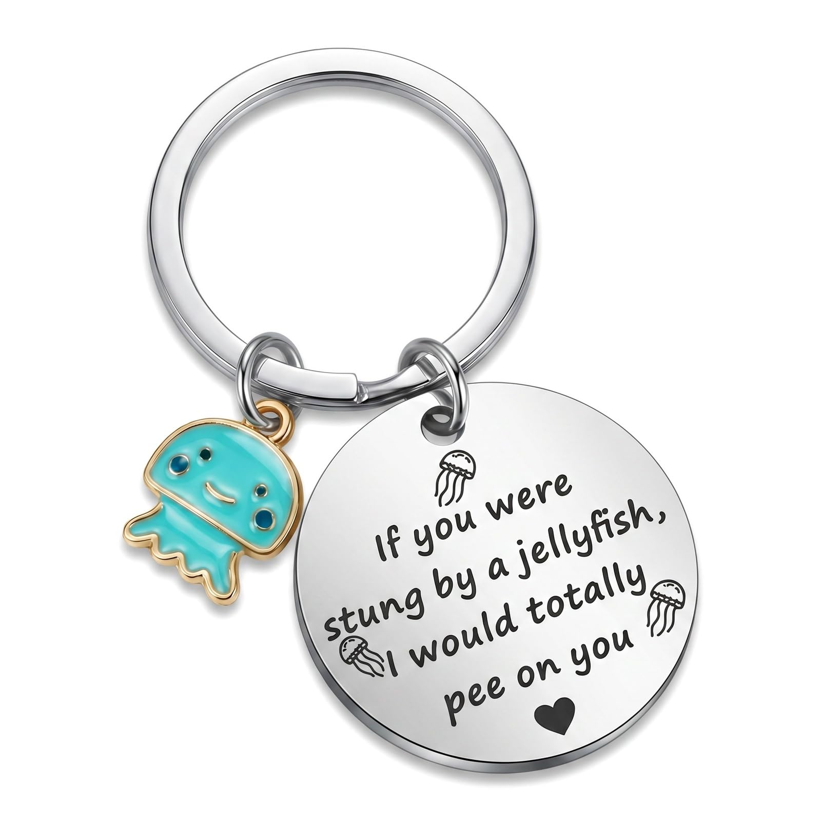 Zirax Funny Friendship Keyring Gifts for Women Best Friend Birthday Christmas Presents with Gift Box Keychain for Sister Bestie