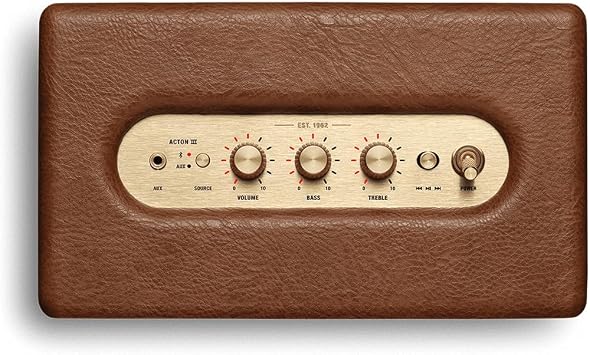 Marshall Wireless Speaker Acton III Brown Domestic Genuine Item