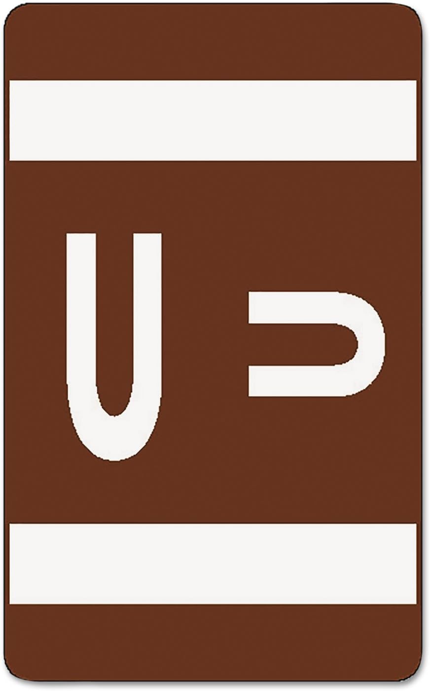 Amazon.com : Smead 67191 Alpha-Z Color-Coded Second Letter Labels ...