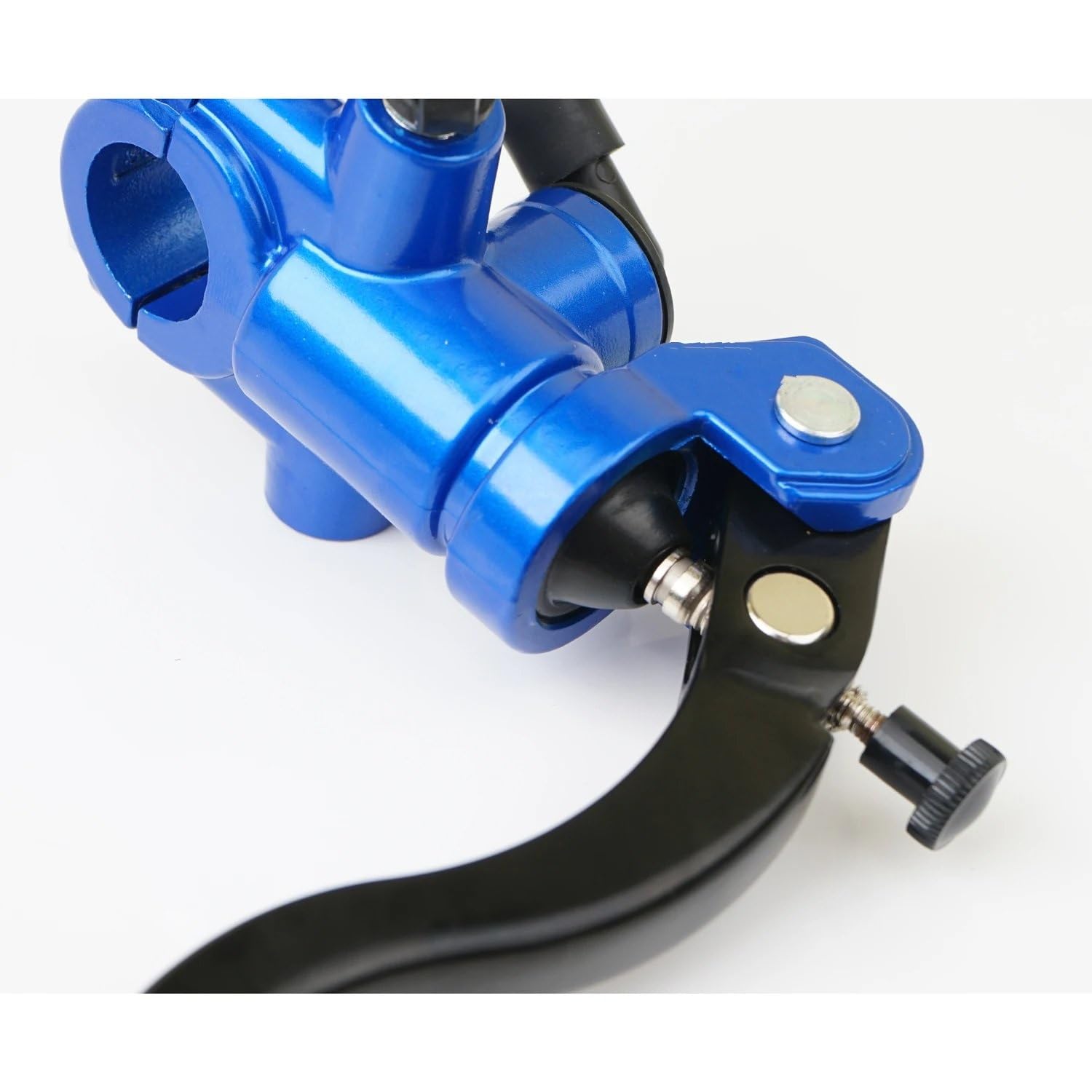 Leve Freno Leva Frizione per MT09 07 per R1 per R3 per R6 per CB650 22mm Universale Moto Installazione Radiale Cilindro Maestro Freno Idraulico(Blue Left)