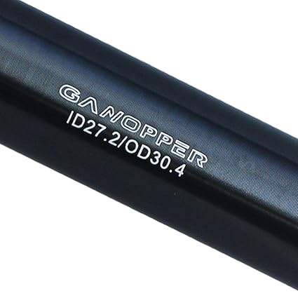 UJEAVETTE Seatpost Shim Aluminum Alloy 100mm Long Conversion Adapter 27.2 to 30.4