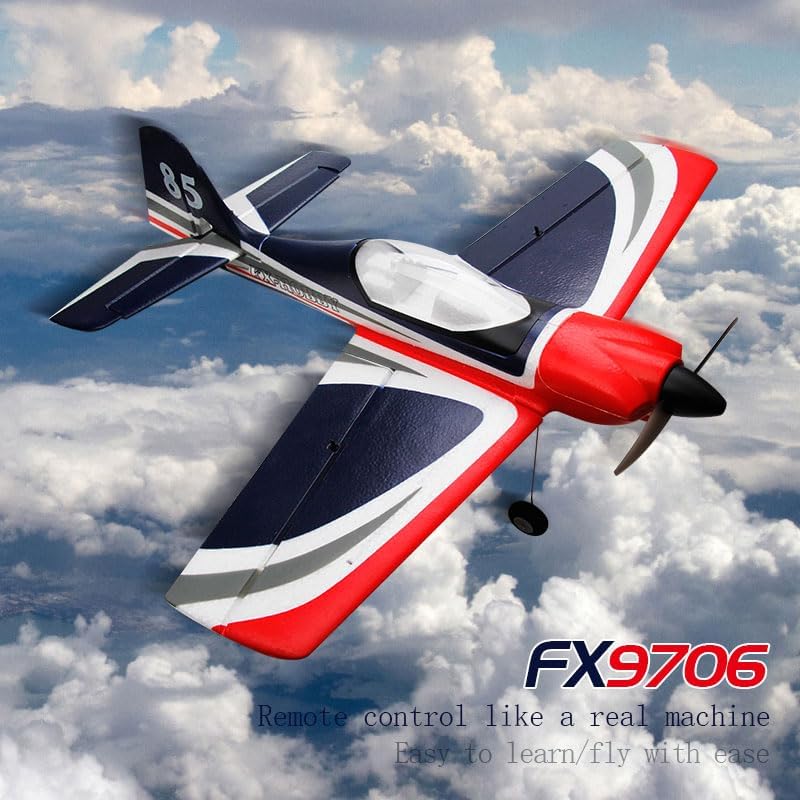 5-Channel Brushless RC Plane, 4-Axis Remote Control Foam Aircraft, Electric Airplane Model with 3D/6G Mode Switch, 6-Axis Gyro Stabilization, EPP Impact-Resistant Material