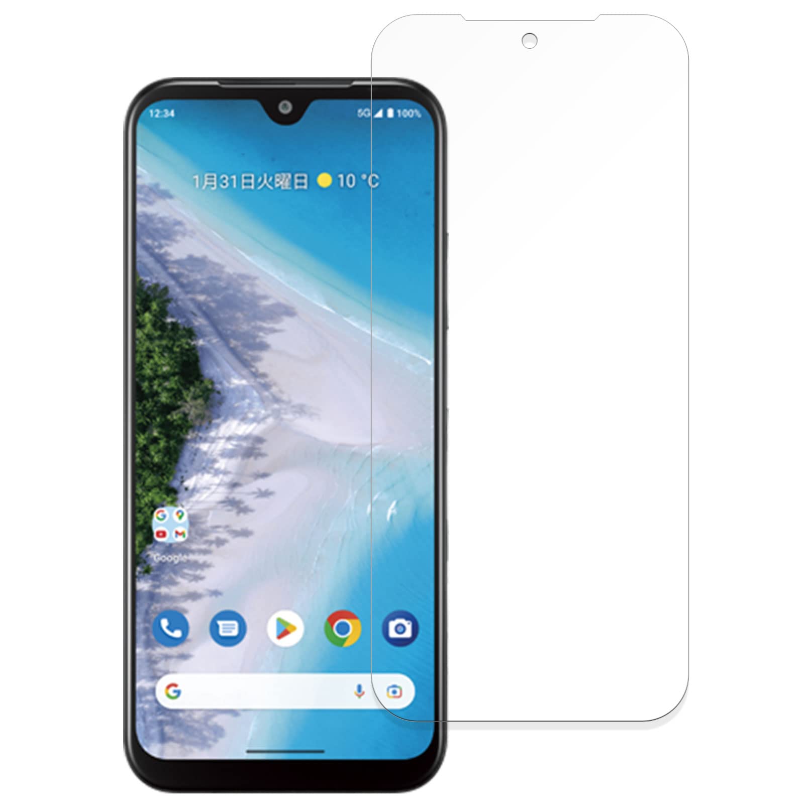 Amazon | MotoMoto フィルム 京セラ Android One S10 用の 保護 