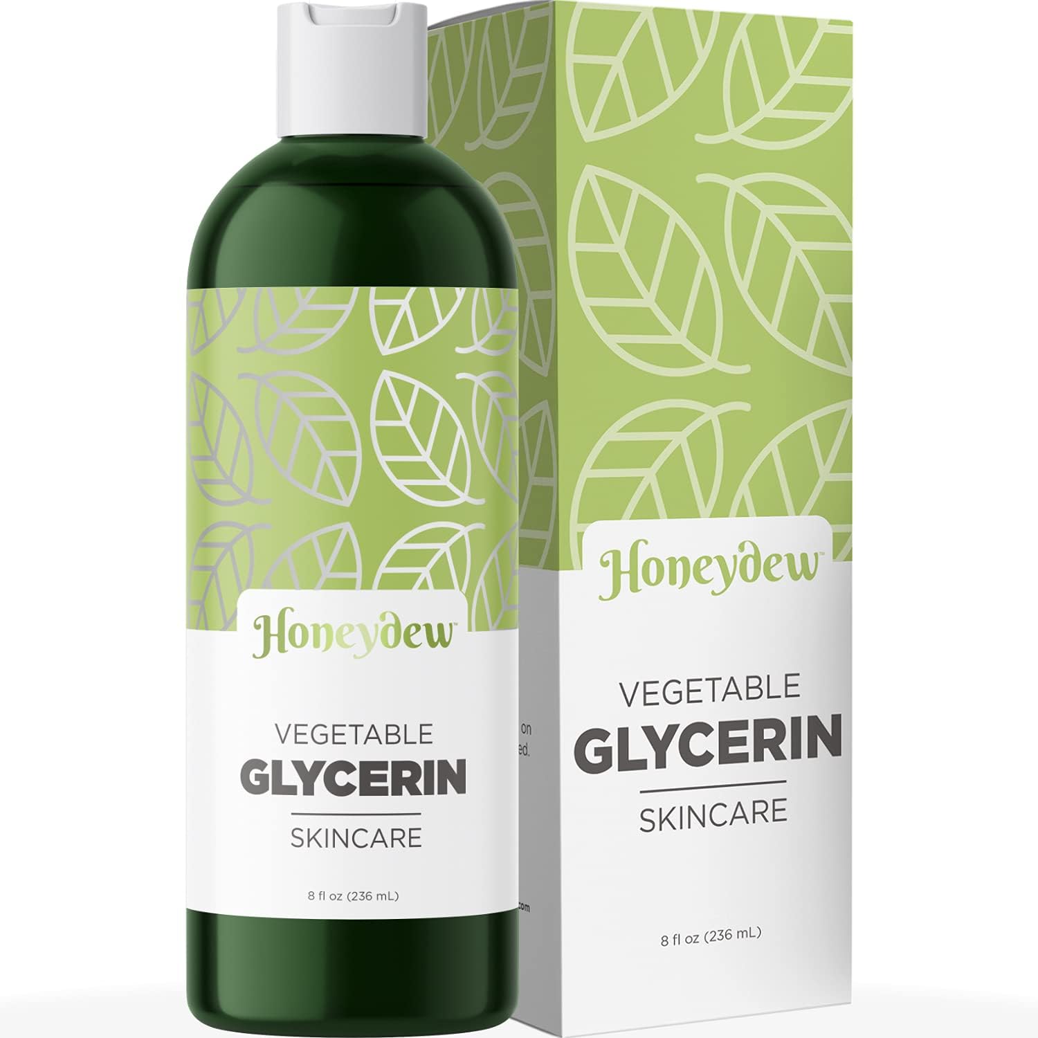 High Grade Pure Vegetable Glycerin - Premium Glycerin Soap Base for Soap Making Supplies - Hydrating DIY Hair Treatment Essential Oil Carrier and Sensitive Skin Moisturizer for Face and Body Care