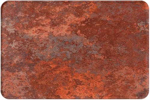 Miniatura 10 de LOKMU Tapetes de baño para baño, alfombras de decoración de baño, antideslizantes, diseño abstracto de mármol blanco y negro, cubierta lavable,