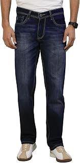 LOUIS STITCH Men's Mid Rise Raw Wash Regular Fit Jeans (LSJNS-CF) Price In India