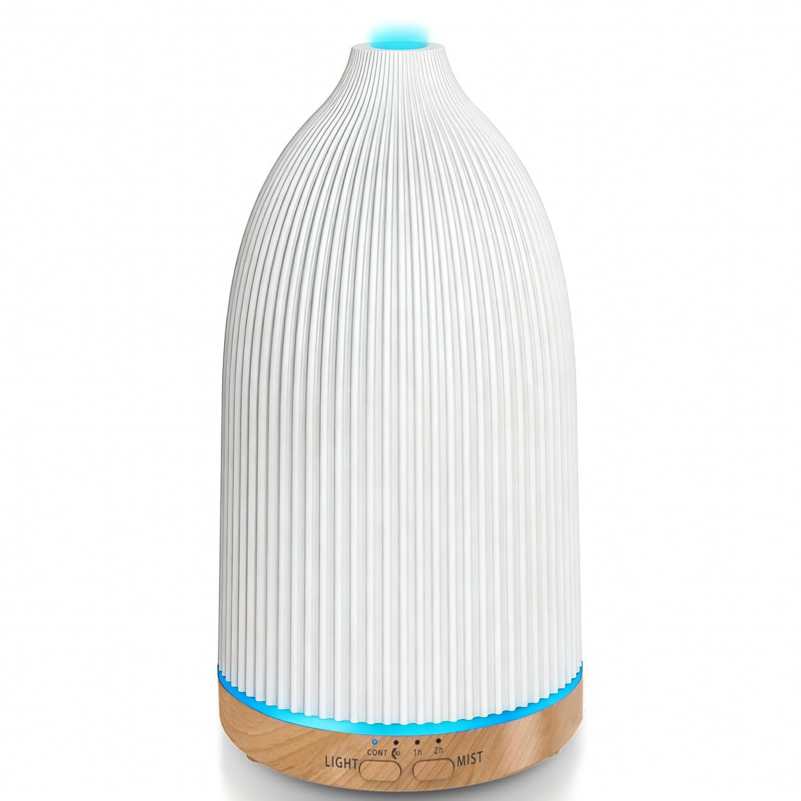 URPOWER Essential Oil Diffusers for Home with 7 LED Color Changing Lights Timer Auto-Off Ultrasonic Aromatherapy Diffuser Cool
