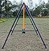 Movement God Metal A-Frame Two Seat Swing Set