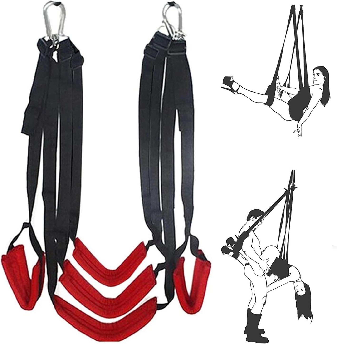 Altalena Da Soffitto In Nylon - Per Yoga Aereo E Relax In Casa O Giardino - Foto 4