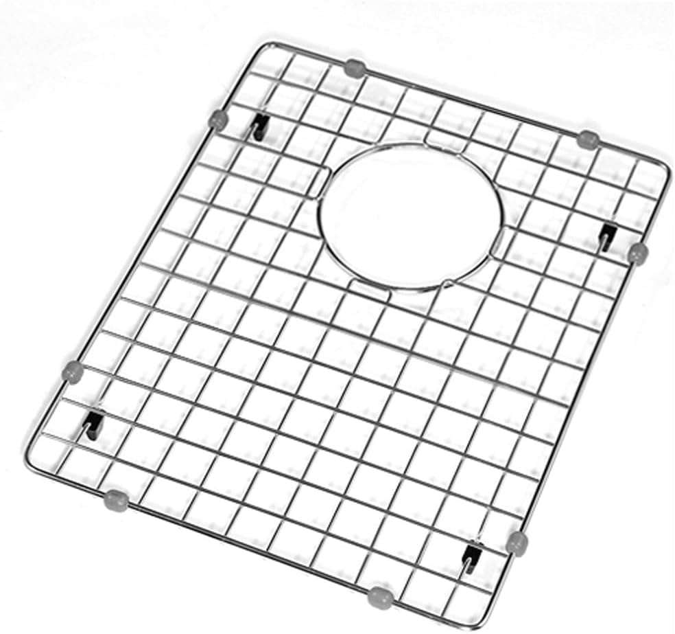 Houzer BG-3300 - Stainless Steel Wirecraft Bottom Sink Grid for Houzer Sink Model BCD-3322, Durable Sink Protector Rack for Dishes, Utensils, and Kitchen Accessories