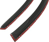 Vista 7 de SCITOO Viseras de ventana de montaje exterior deflector protector de lluvia compatible con 2008-2012 para Honda para Accord 4 piezas