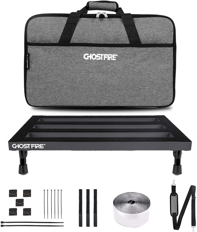 Ghost Fire Guitar Pedal Board Aluminum Alloy 1.76lb Super