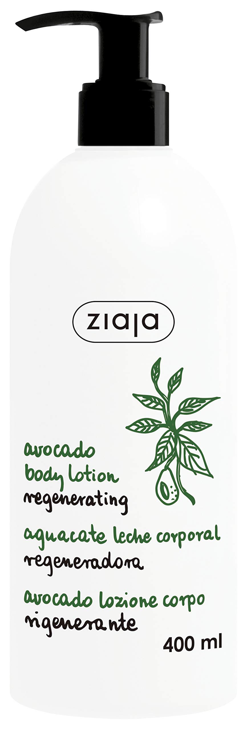 Ziaja Avocado Oil Regenerating Body Lotion 400Ml