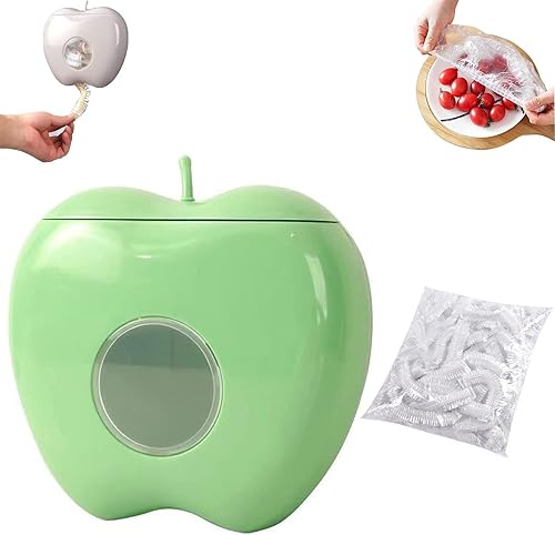 Miniatura 1 de Caja de almacenamiento de plástico, caja de almacenamiento de bolsas de almacenamiento con 100 películas adhesivas, sin perforaciones, gran