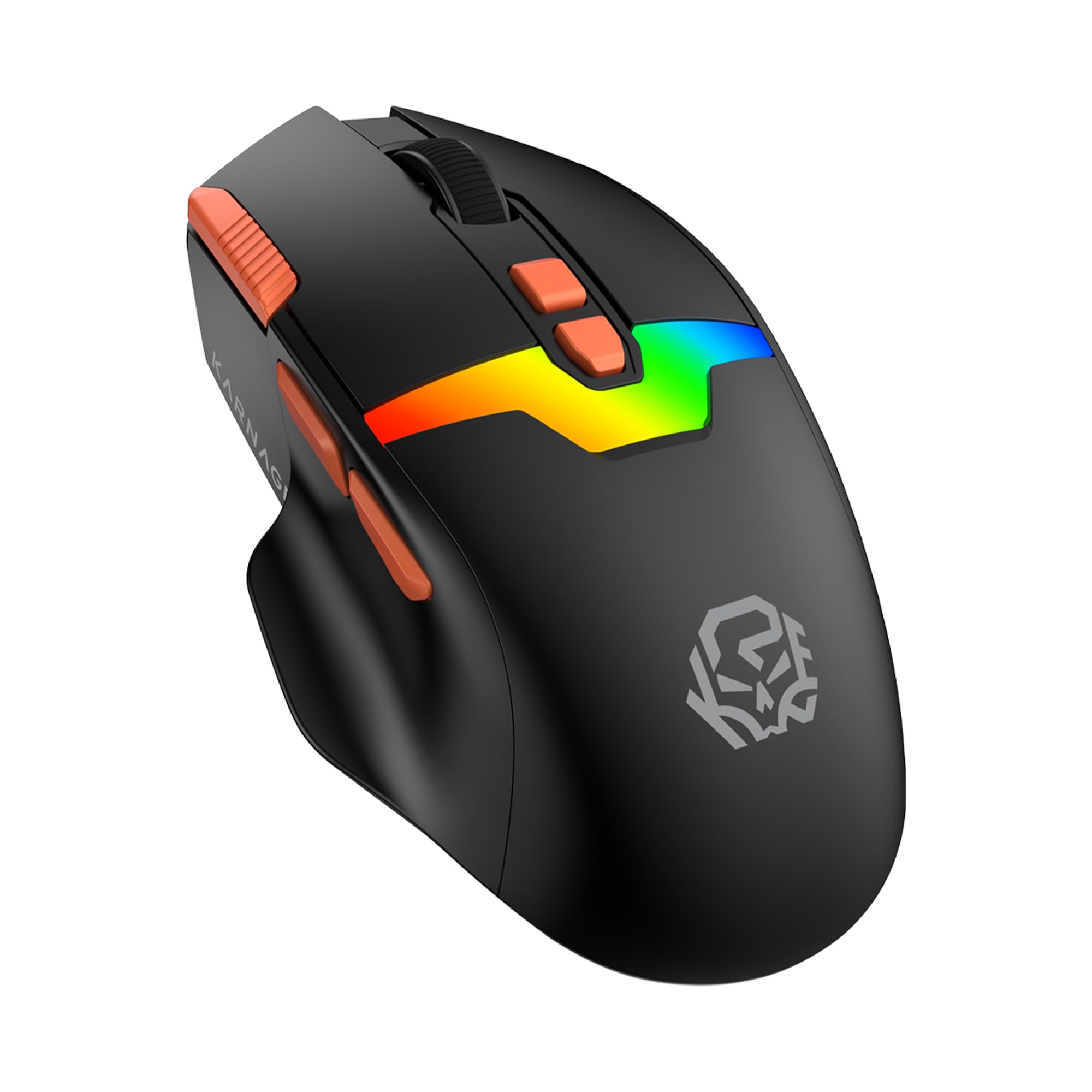 KARNAGE by EVM Inferno Wired RGB Gaming Mouse | 12800 DPI | A25 Sensor |8 Prog. Buttons | 1000Hz Polling Rate | 14 RGB Modes | Advanced Software | 75g Lightweight | PC/Mac | Black | 2 Years Warranty-image-49