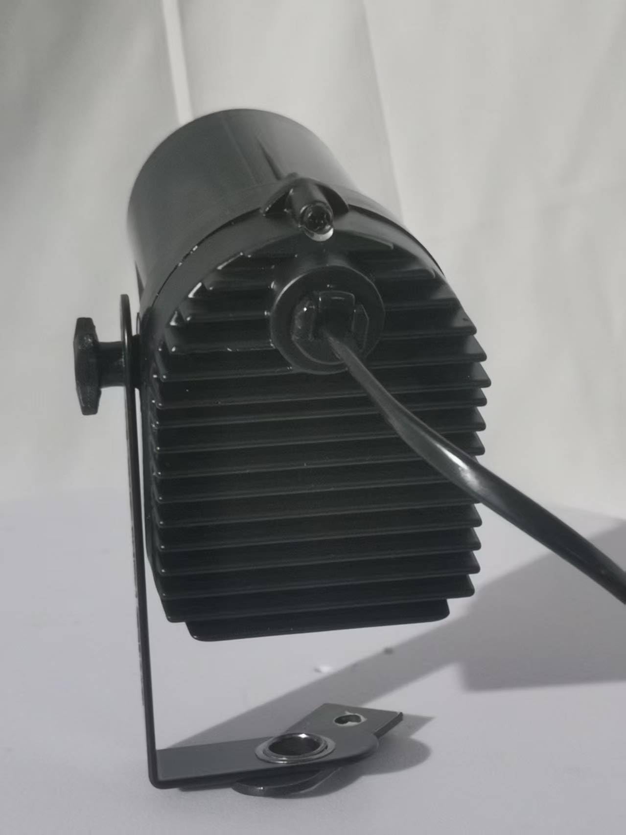 PinSpot-Light, SENLAN 12 W, doppio bianco/bianco freddo e bianco caldo, luce LED da discoteca per Mirro Ball, PinSpot-DJ luci per palcoscenico con controller IR