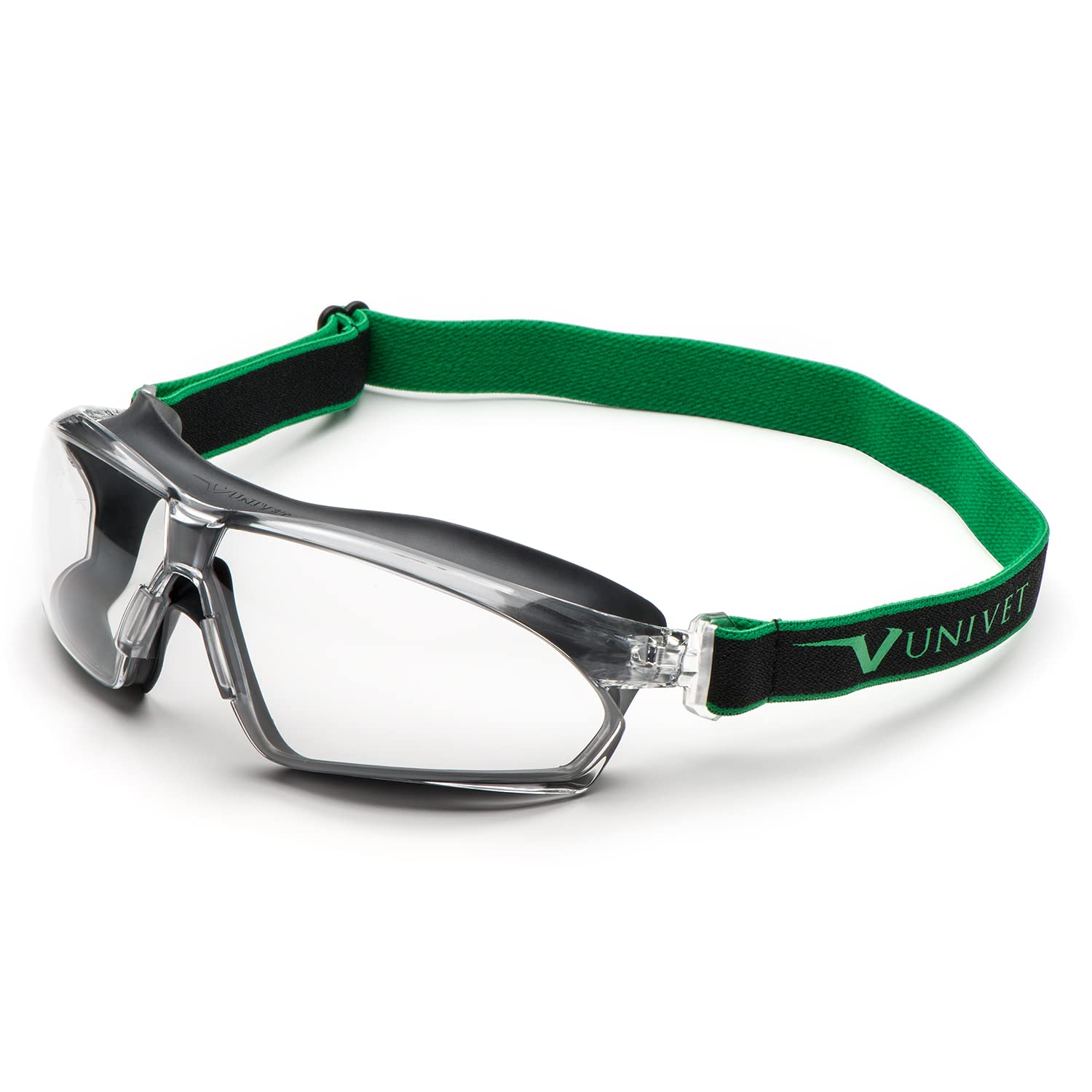 UNIVET 625.03.00.00 Gafas de seguridad de visión completa 625, tintado del cristal: transparente